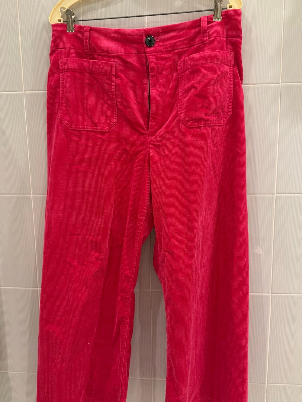 Anthropologie Maeve Wide Leg Corduroy Pants